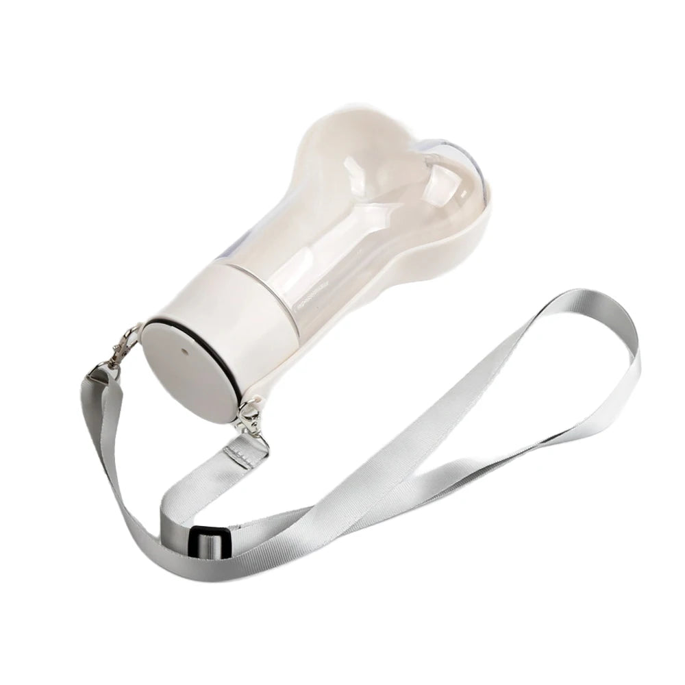 Portable Dog Water Bottle Leakproof Pet Drinking Bowls for Dogs Cats Puppy Outdoor Travel Walking Feeder Dispenser with Strap