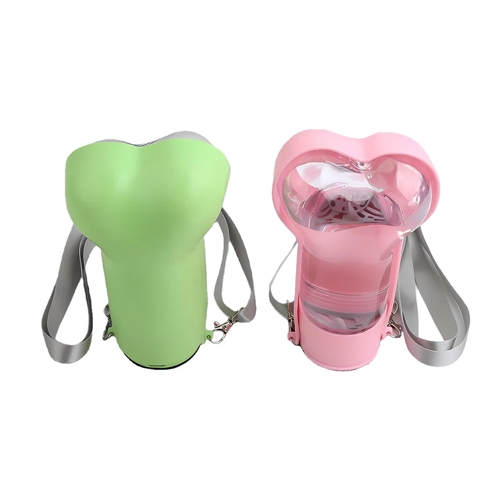 Portable Dog Water Bottle Leakproof Pet Drinking Bowls for Dogs Cats Puppy Outdoor Travel Walking Feeder Dispenser with Strap