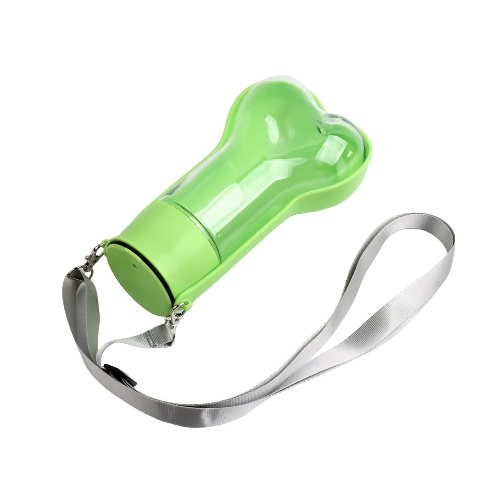 Portable Dog Water Bottle Leakproof Pet Drinking Bowls for Dogs Cats Puppy Outdoor Travel Walking Feeder Dispenser with Strap